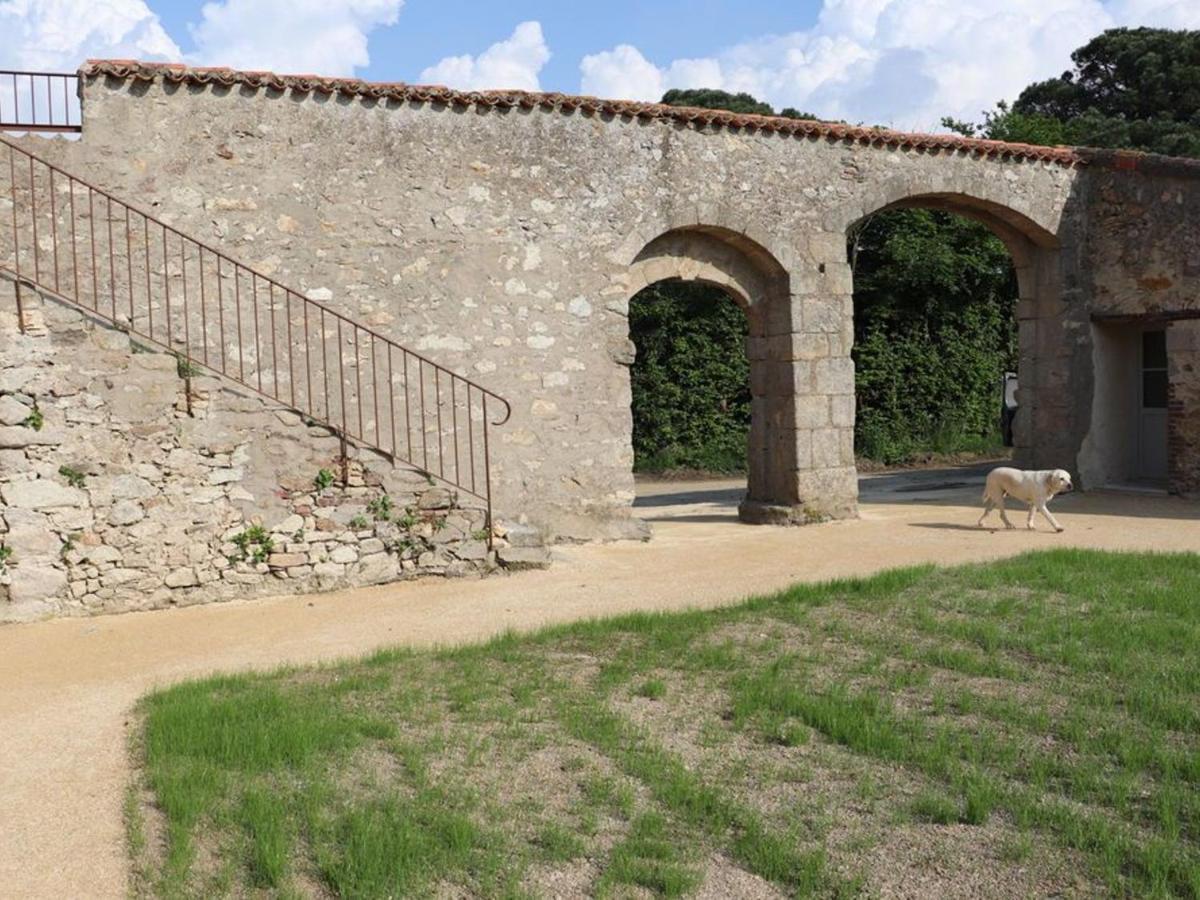 Gite 18Eme Renove Avec Piscine Couverte, Terrasse, Loisirs Et Wifi - 6 Pers. - Fr-1-426-432 Les Herbiers Buitenkant foto